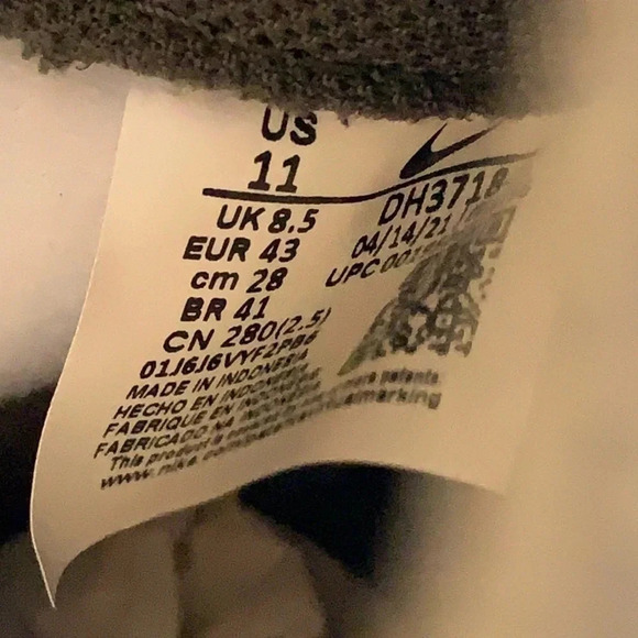 Nike Dunk High Sneakers Cargo Khaki Sneakers Size 9.5 New - Picture 11 of 11